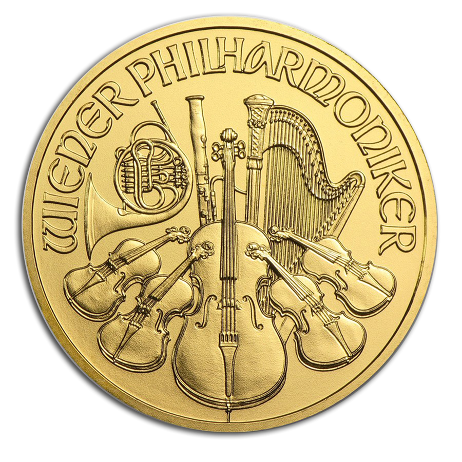 Gold Vienna Philharmonics Coin 2016 - 1 oz